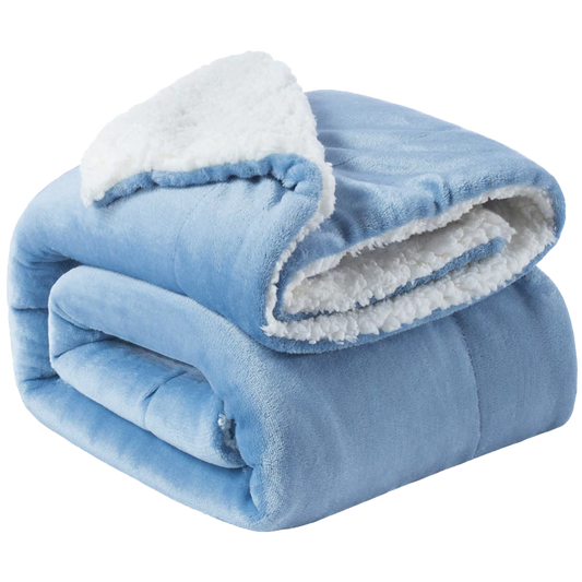 Manta Sherpa King Celeste