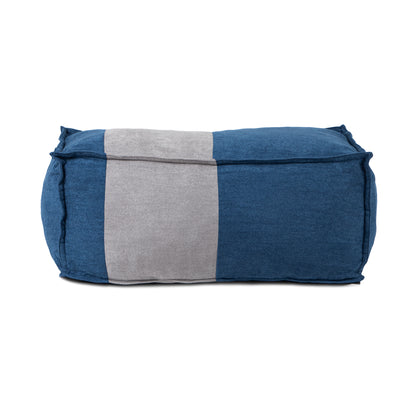 Sillón Pouf con Apoya Pies Raya